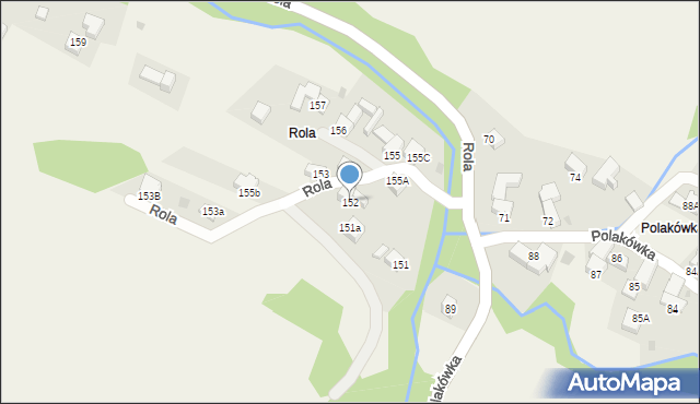 Rdzawka, Rdzawka, 152, mapa Rdzawka