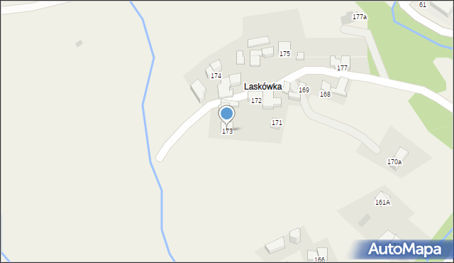 Rdzawka, Rdzawka, 173, mapa Rdzawka