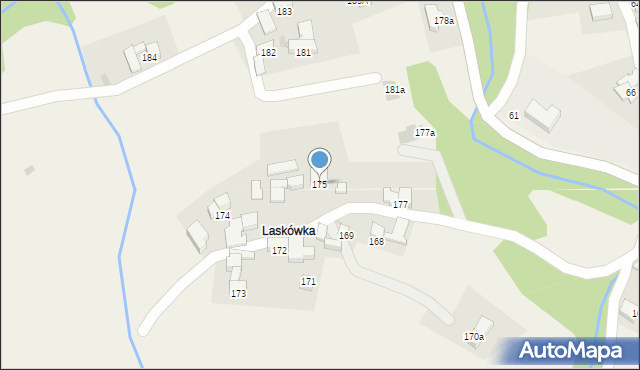 Rdzawka, Rdzawka, 175, mapa Rdzawka