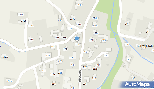 Rdzawka, Rdzawka, 230, mapa Rdzawka