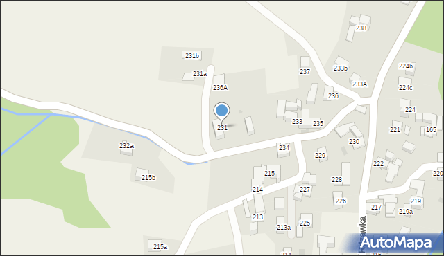 Rdzawka, Rdzawka, 231, mapa Rdzawka