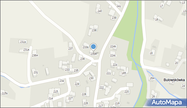 Rdzawka, Rdzawka, 233A, mapa Rdzawka