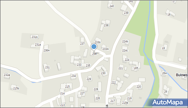 Rdzawka, Rdzawka, 236, mapa Rdzawka