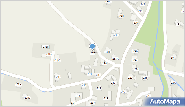 Rdzawka, Rdzawka, 237, mapa Rdzawka