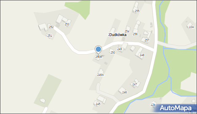 Rdzawka, Rdzawka, 250A, mapa Rdzawka