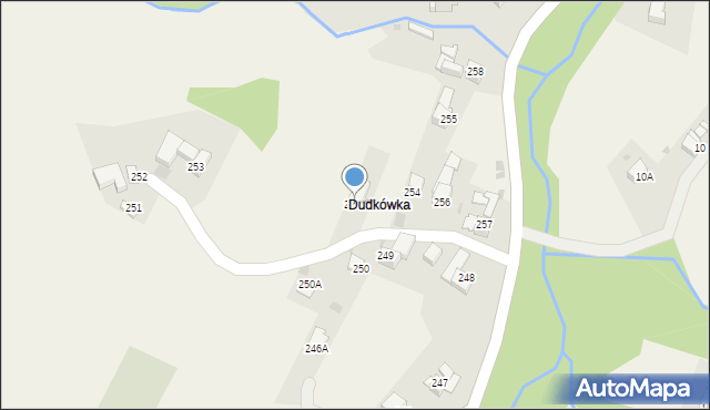 Rdzawka, Rdzawka, 254A, mapa Rdzawka