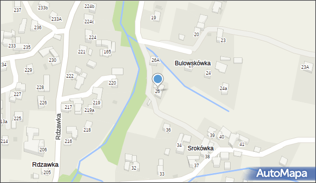 Rdzawka, Rdzawka, 26, mapa Rdzawka