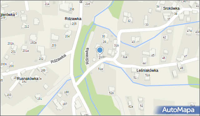 Rdzawka, Rdzawka, 27, mapa Rdzawka