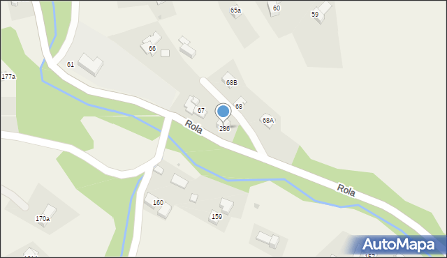 Rdzawka, Rdzawka, 286, mapa Rdzawka