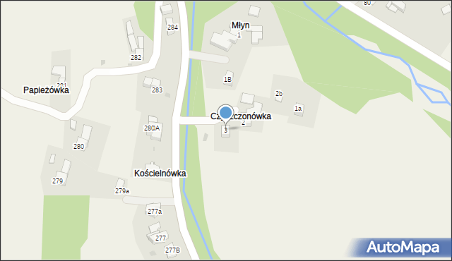 Rdzawka, Rdzawka, 3, mapa Rdzawka