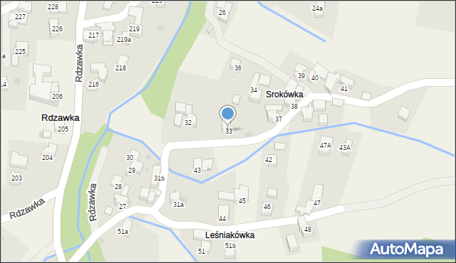 Rdzawka, Rdzawka, 33, mapa Rdzawka