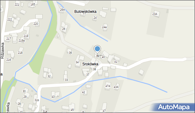 Rdzawka, Rdzawka, 39, mapa Rdzawka