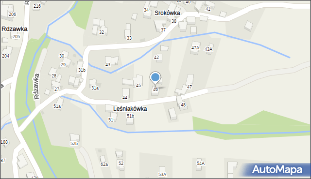 Rdzawka, Rdzawka, 46, mapa Rdzawka