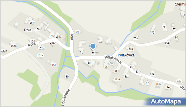 Rdzawka, Rdzawka, 72, mapa Rdzawka