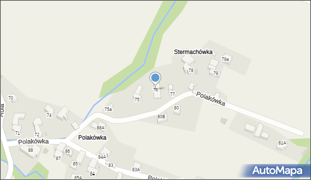 Rdzawka, Rdzawka, 76, mapa Rdzawka