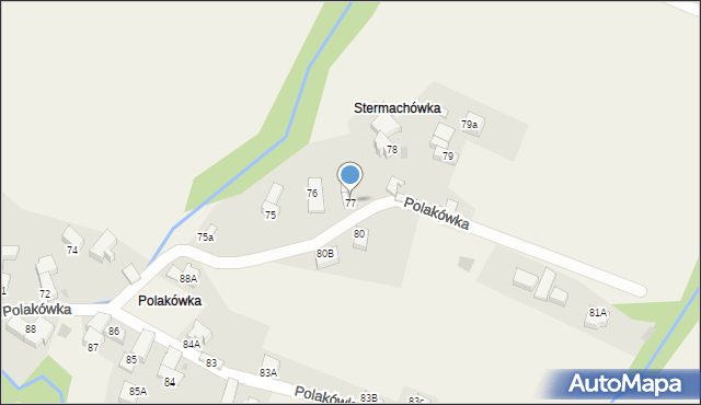 Rdzawka, Rdzawka, 77, mapa Rdzawka