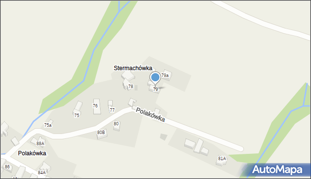 Rdzawka, Rdzawka, 79, mapa Rdzawka