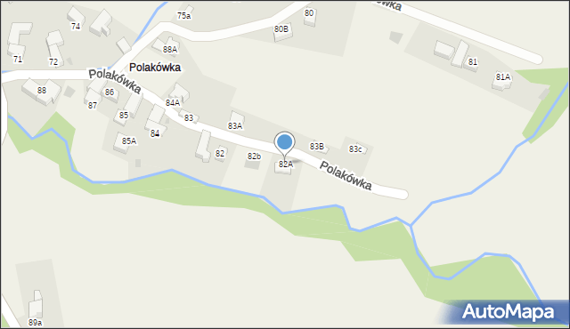 Rdzawka, Rdzawka, 82A, mapa Rdzawka