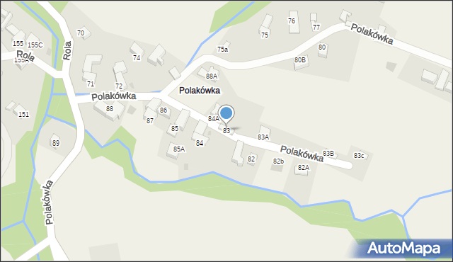 Rdzawka, Rdzawka, 83, mapa Rdzawka