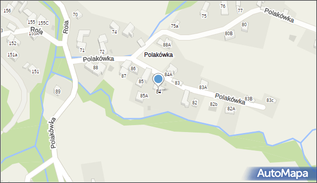 Rdzawka, Rdzawka, 84, mapa Rdzawka