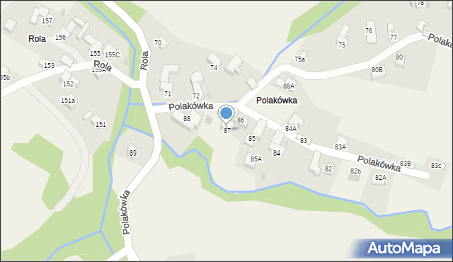 Rdzawka, Rdzawka, 87, mapa Rdzawka