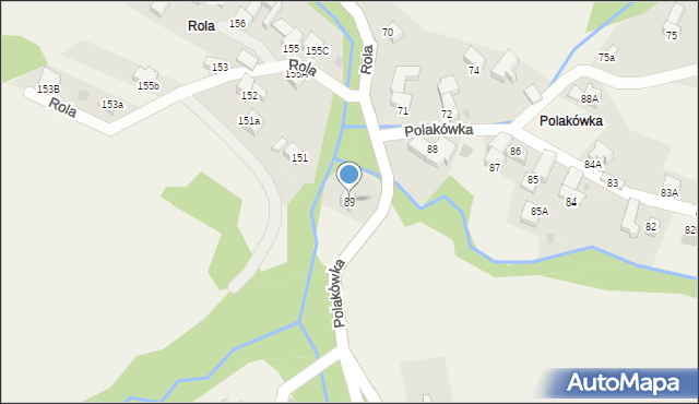 Rdzawka, Rdzawka, 89, mapa Rdzawka