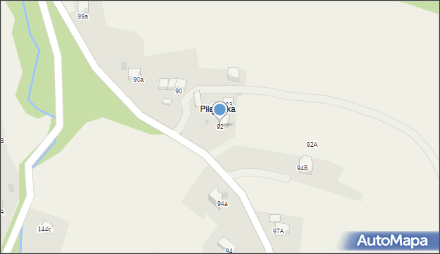 Rdzawka, Rdzawka, 92, mapa Rdzawka