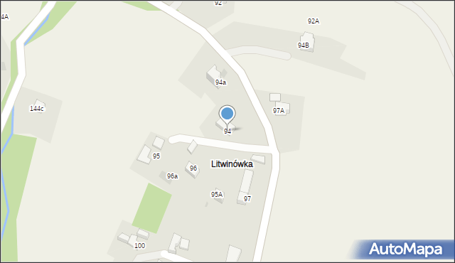 Rdzawka, Rdzawka, 94, mapa Rdzawka