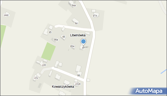 Rdzawka, Rdzawka, 97, mapa Rdzawka