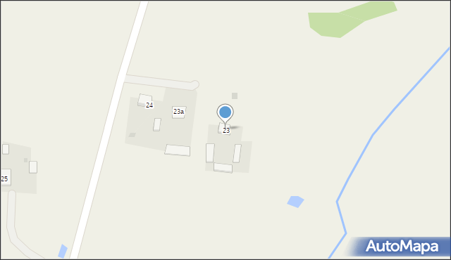 Rdzów, Rdzów, 23, mapa Rdzów