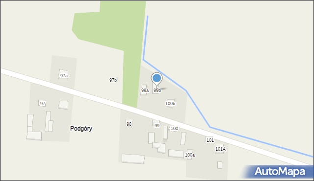 Rdzów, Rdzów, 99b, mapa Rdzów