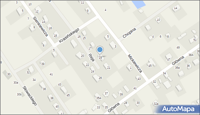 Chwałowice, Reja Mikołaja, 19, mapa Chwałowice