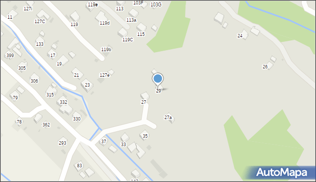 Gorlice, Reja Mikołaja, 29, mapa Gorlic