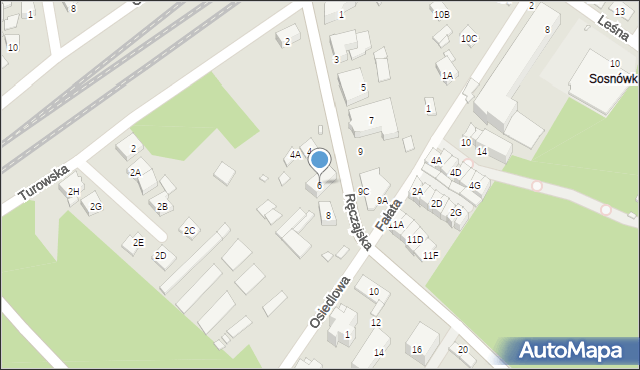 Kobyłka, Ręczajska, 6, mapa Kobyłka