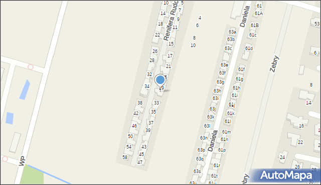 Lesznowola, Renifera Rudolfa, 31, mapa Lesznowola