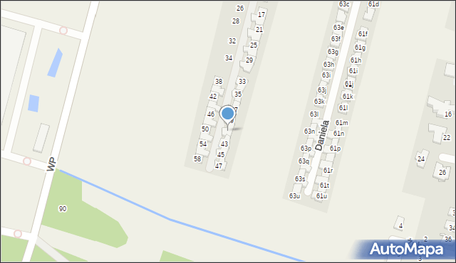 Lesznowola, Renifera Rudolfa, 41, mapa Lesznowola