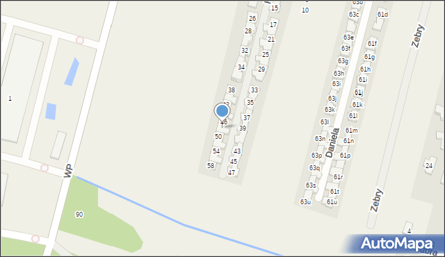 Lesznowola, Renifera Rudolfa, 48, mapa Lesznowola