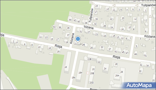 Mysłowice, Reja Mikołaja, 23, mapa Mysłowice