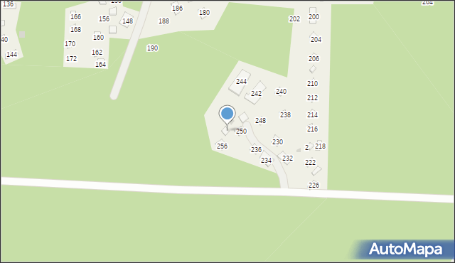 Nakło Śląskie, Rekreacyjna, 254, mapa Nakło Śląskie