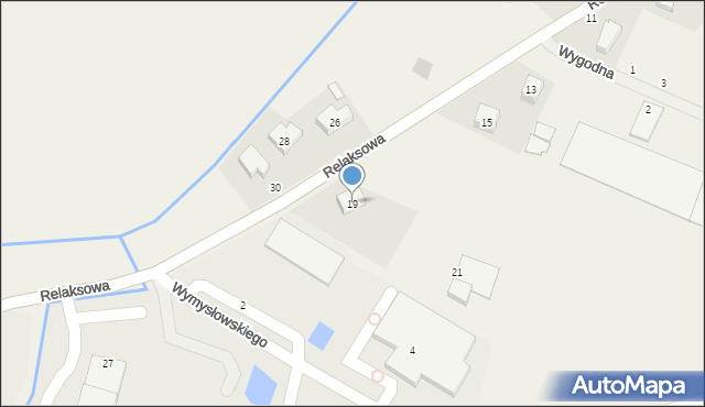 Nowa Wieś Wrocławska, Relaksowa, 19, mapa Nowa Wieś Wrocławska