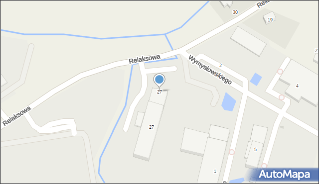 Nowa Wieś Wrocławska, Relaksowa, 27, mapa Nowa Wieś Wrocławska