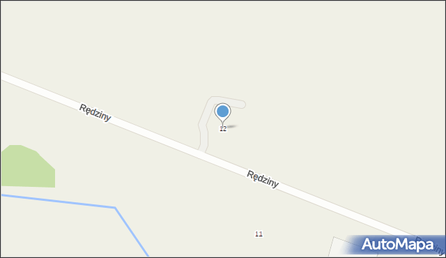 Pisary, Rędziny, 12, mapa Pisary