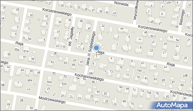 Pruszcz Gdański, Reja Mikołaja, 2, mapa Pruszcz Gdański