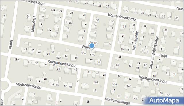 Pruszcz Gdański, Reja Mikołaja, 2C, mapa Pruszcz Gdański