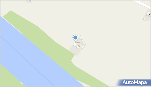 Pysznica, Rędziny, 17, mapa Pysznica