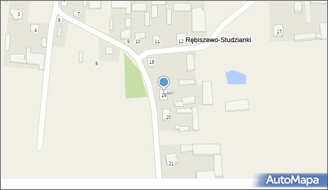 Rębiszewo-Studzianki, Rębiszewo-Studzianki, 19, mapa Rębiszewo-Studzianki