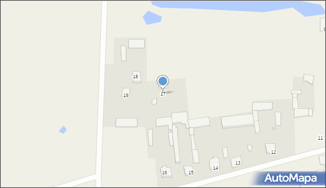 Rębiszewo-Zegadły, Rębiszewo-Zegadły, 17, mapa Rębiszewo-Zegadły