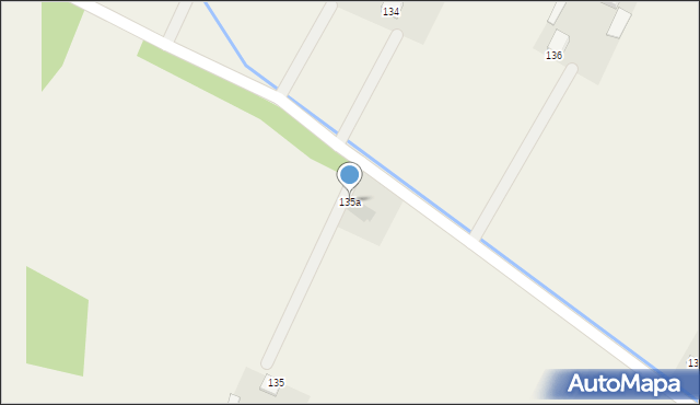 Rębowo, Rębowo, 135a, mapa Rębowo