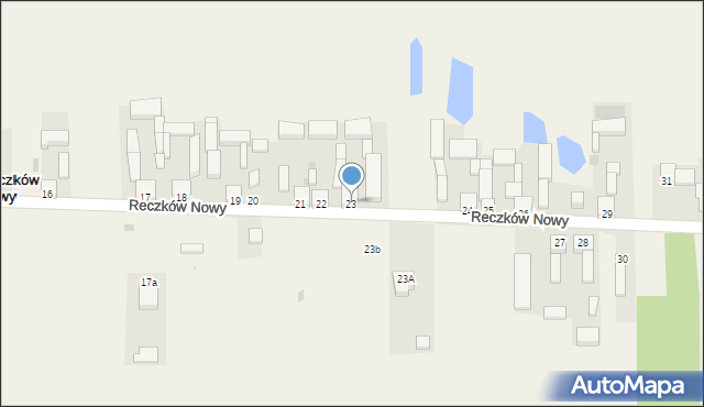 Reczków Nowy, Reczków Nowy, 23, mapa Reczków Nowy