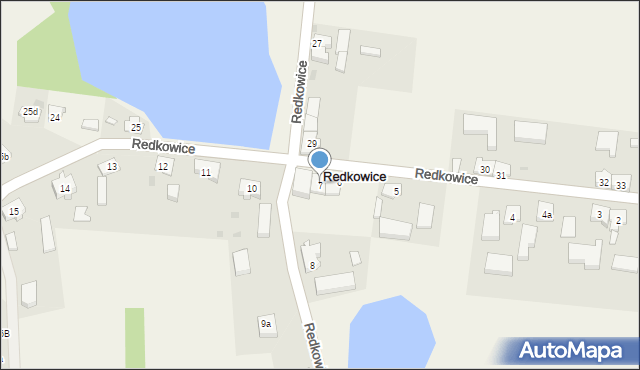 Redkowice, Redkowice, 7, mapa Redkowice